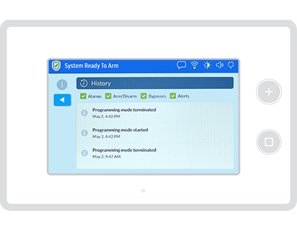 View user log history View user log history