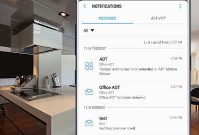 SmartThings Notifications, Messages, and Activities