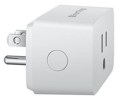 The Smart Plug's power button The Smart Plug's power button