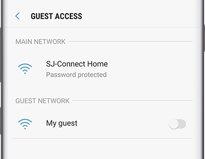 Guest Access with Guest Network Off