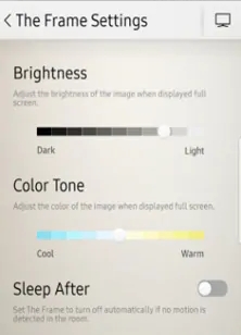SmartThings Art Mode Settings Frame TV SmartThings Art Mode Settings Frame TV