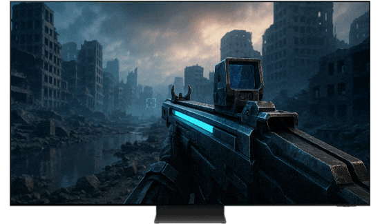 A motion image showcasing 3 different ratio screens.