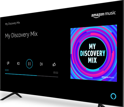 Alexa Amazon Music on Samsung TV