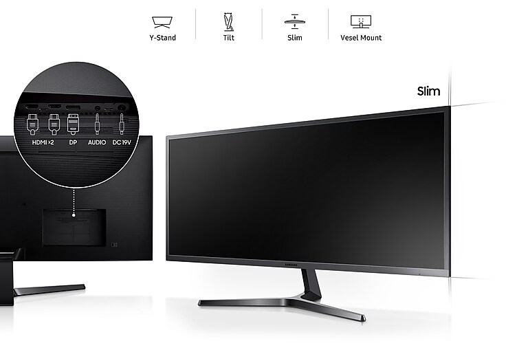 34" sj55w ultra wqhd monitor monitors - ls34j550wqnxza | samsung us