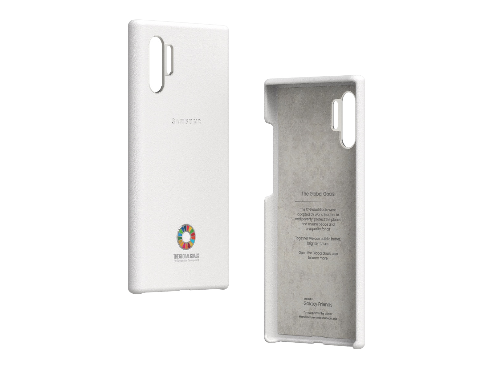 Global Goals Edition Smart Cover for Galaxy Note10+ Mobile