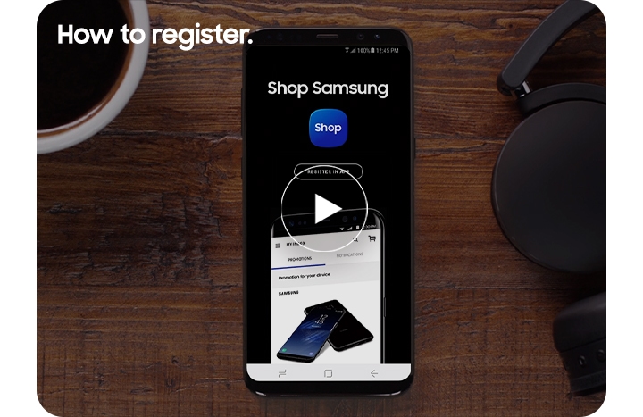 Register this offer on Shop Samsung