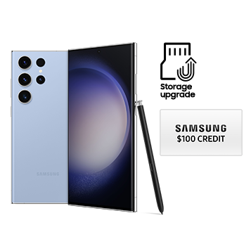 Save up to $780 with select Galaxy S23 Ultra Save up to $780 with select Galaxy S23 Ultra