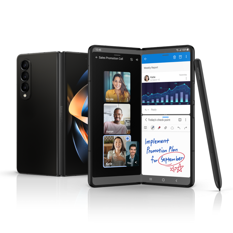 Pre-order Galaxy Z Fold4 and and get a memory upgrade on us plus more exclusive business offers Pre-order Galaxy Z Fold4 and and get a memory upgrade on us plus more exclusive business offers