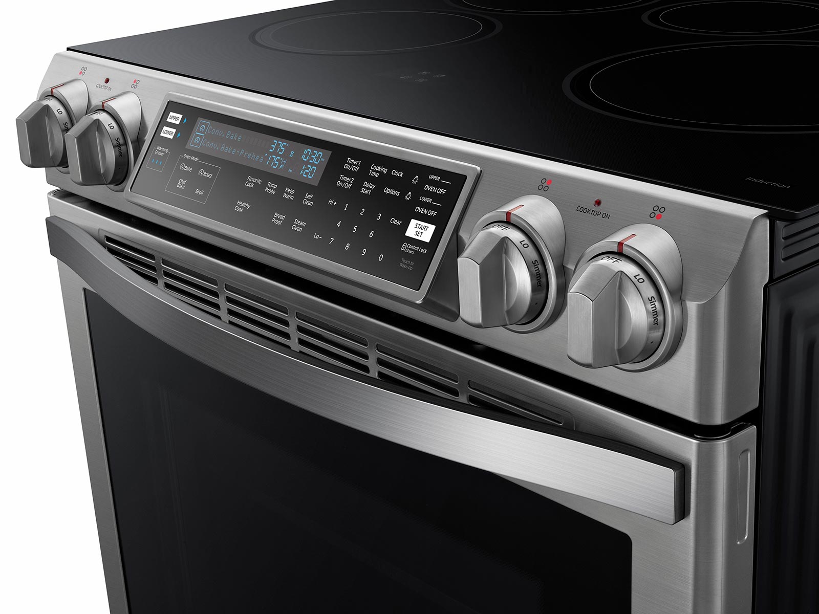 5.8 cu. ft. Slide-In Induction Chef Collection Range with Flex Duo™ Oven  Ranges - NE58H9970WS/AA