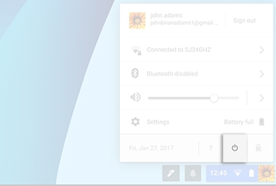 Shut Down Your Chromebook Plus