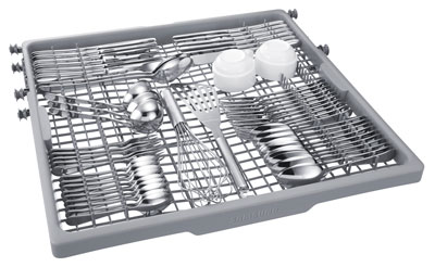 Using the 3rd (Cutlery) Rack in Your Dishwasher (DW80K7050)