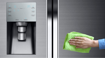 clean stainless steel refrigerator clean stainless steel refrigerator