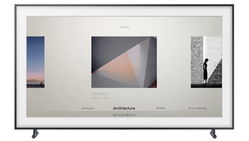 Samsung Frame TV Art Mode Selecting A Piece of Art