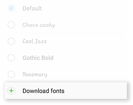 change the font style and size on your galaxy j3 and j7 best android fonts