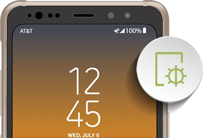 Unlock Galaxy S8 Active Using the On Screen Home Button