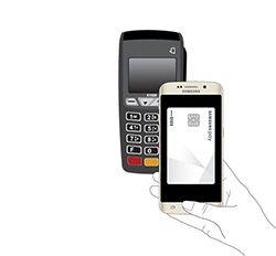 Phone placement for payment terminals