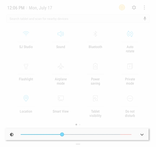 Adjust the Screen Brightness and Timeout on Your Galaxy Tab A
