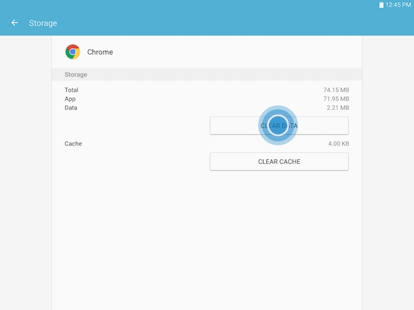 samsung tab a clear cache google chrome rollback samsung tab a clear cache google chrome rollback