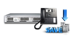 OfficeServ 7100 Phone System KPOS71M/XAR Samsung Business