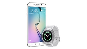 Gear S2 Silver SM R7200ZWAXAR Samsung Business