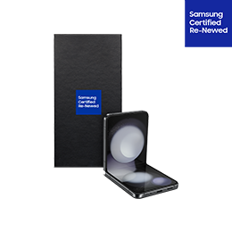 Get 50% off Care+ with Galaxy Z Flip5 Certified Re-Newed Unlocked devices