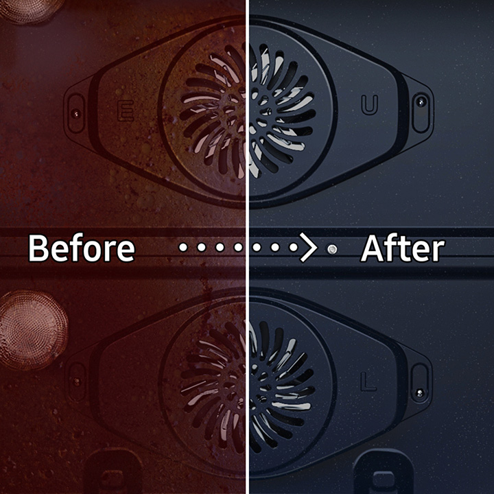 Samsung Stainless Steel Slide-In Electric Range with Self and Steam Clean