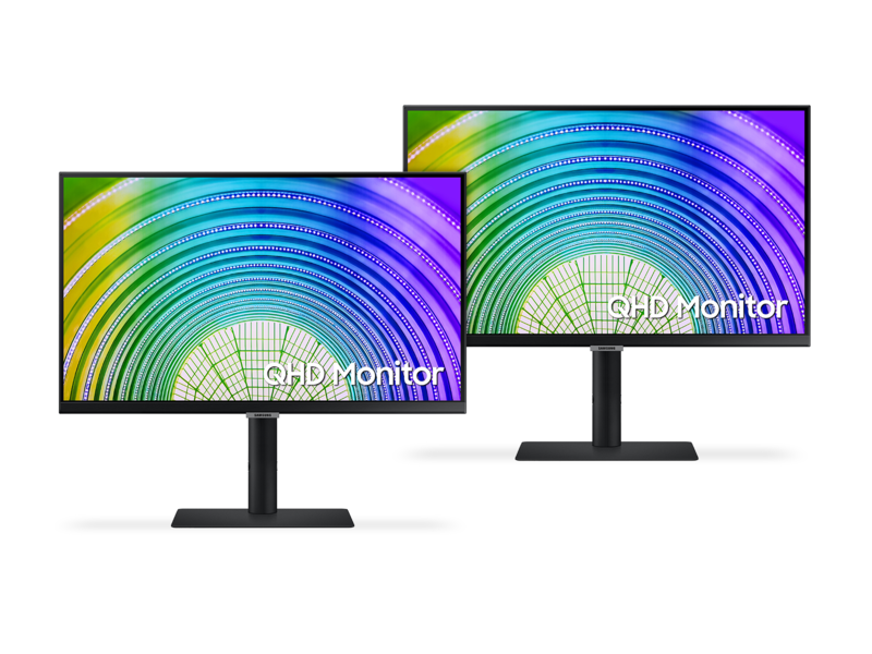27” s60ua qhd high resolution monitor with usb-c 2 Pack