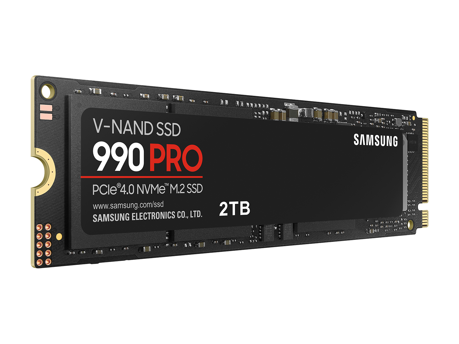 Le dissipateur thermique NVMe SSD 990 PRO de Samsung est