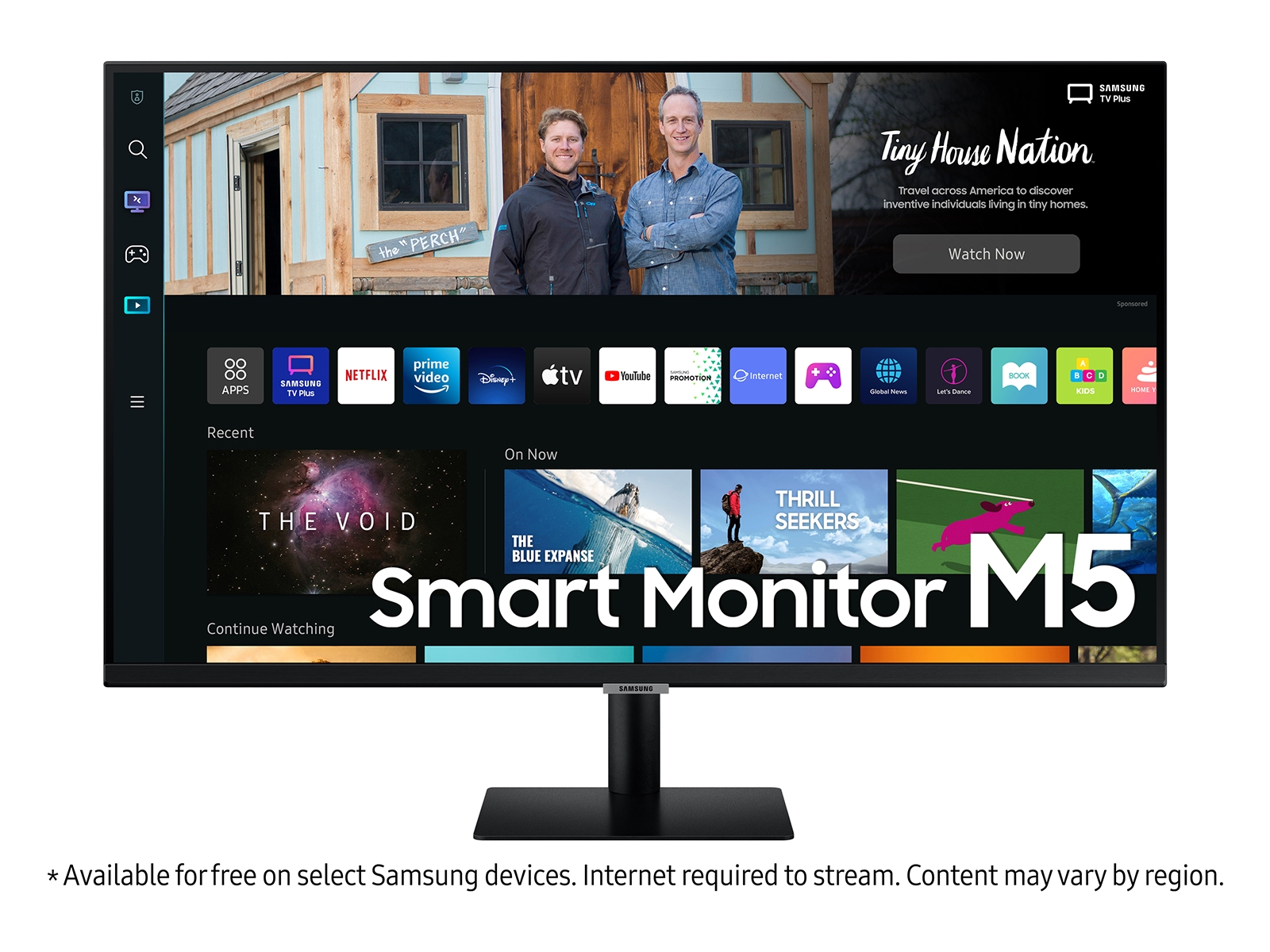 32 M50B FHD Smart Monitor with Streaming TV in Black - LS32BM502ENXGO