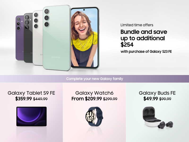 Galaxy S23 FE 256GB (Unlocked) in Graphite | Price & Deals | Samsung US