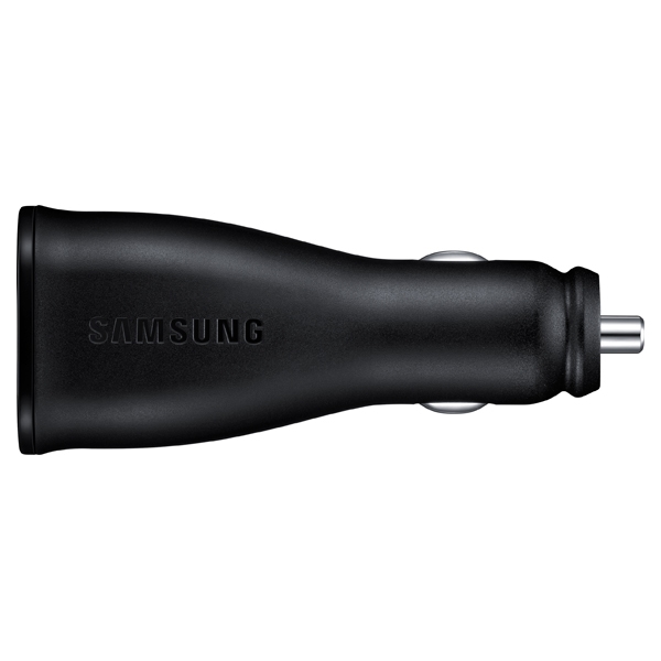 Thumbnail image of Adaptive Fast Charging Dual-Port Vehicle Charger (Detachable Micro USB and Type C Cable)