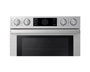 Samsung 30-Inch Smart Double Wall Oven with Steam Cook in Stainless Steel