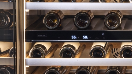 SMETA 19 Bottle Wine Cooler - Stainless Steel Under Counter Wine Refrigerator, Quiet Compressor - View #13