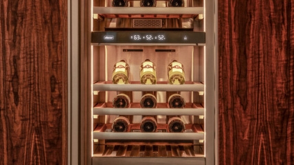 Dacor DYWS4 20 Inch Wine Storage with 4-Bottle Capacity, Thermo-Electric  Cooling System, LCD Controls, Dispensing System and Parental Control  Locking Door