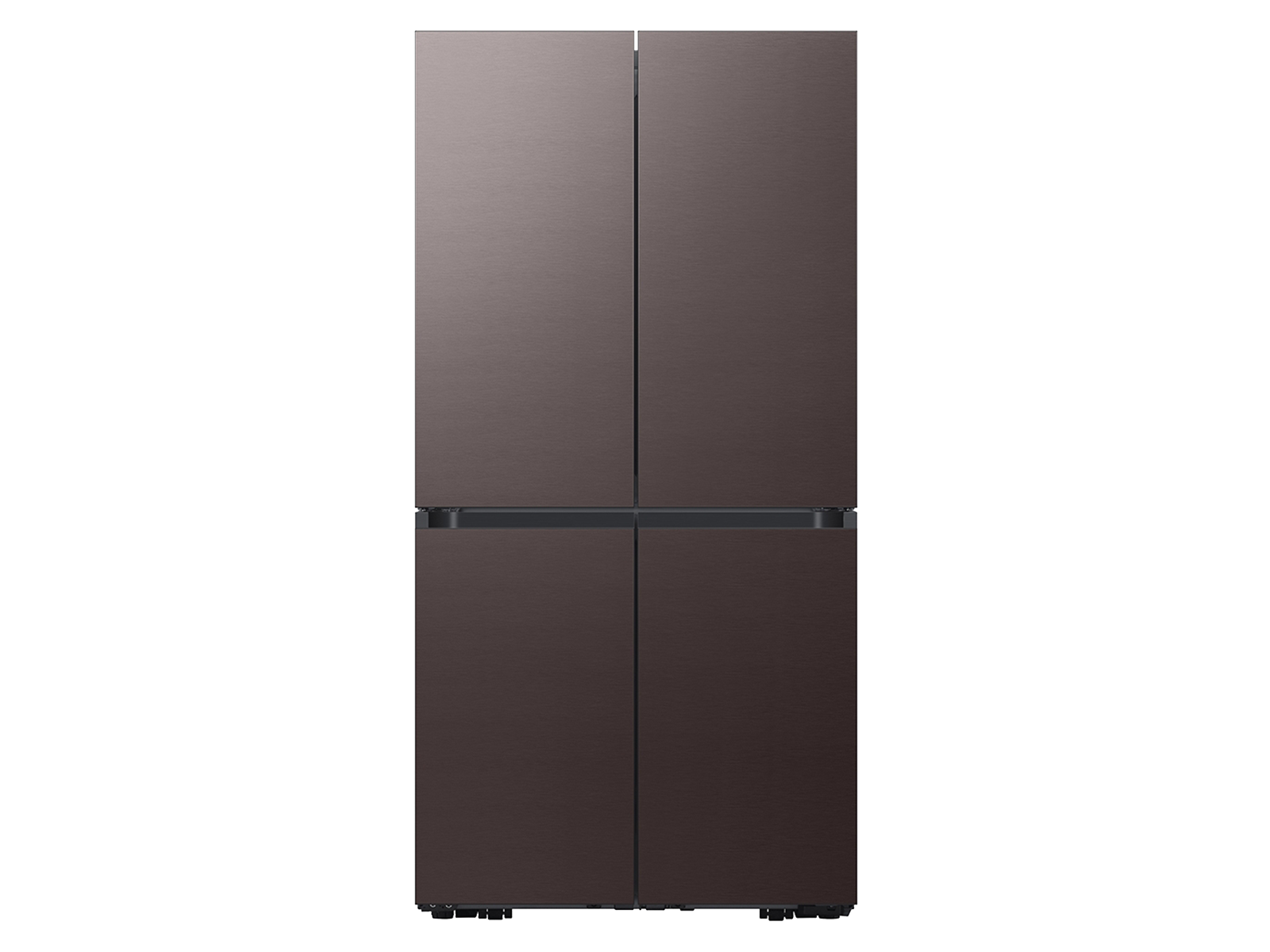 Samsung Bespoke Counter Depth 4-Door Flex™ Refrigerator (23 cu. ft.) in Tuscan Steel(BNDL-1631573151085)