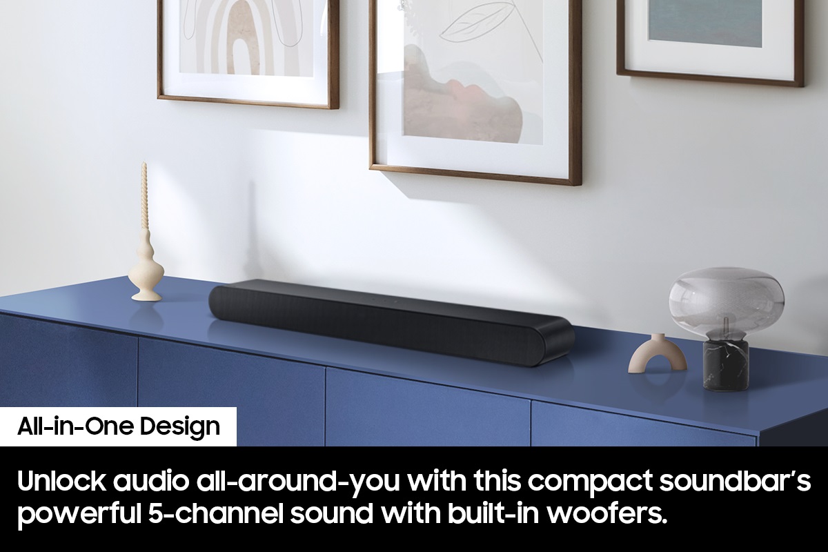 Thumbnail image of S-series All-in-one 5.0ch. Wireless Dolby ATMOS Soundbar w/ Q-Symphony / HW-S60D