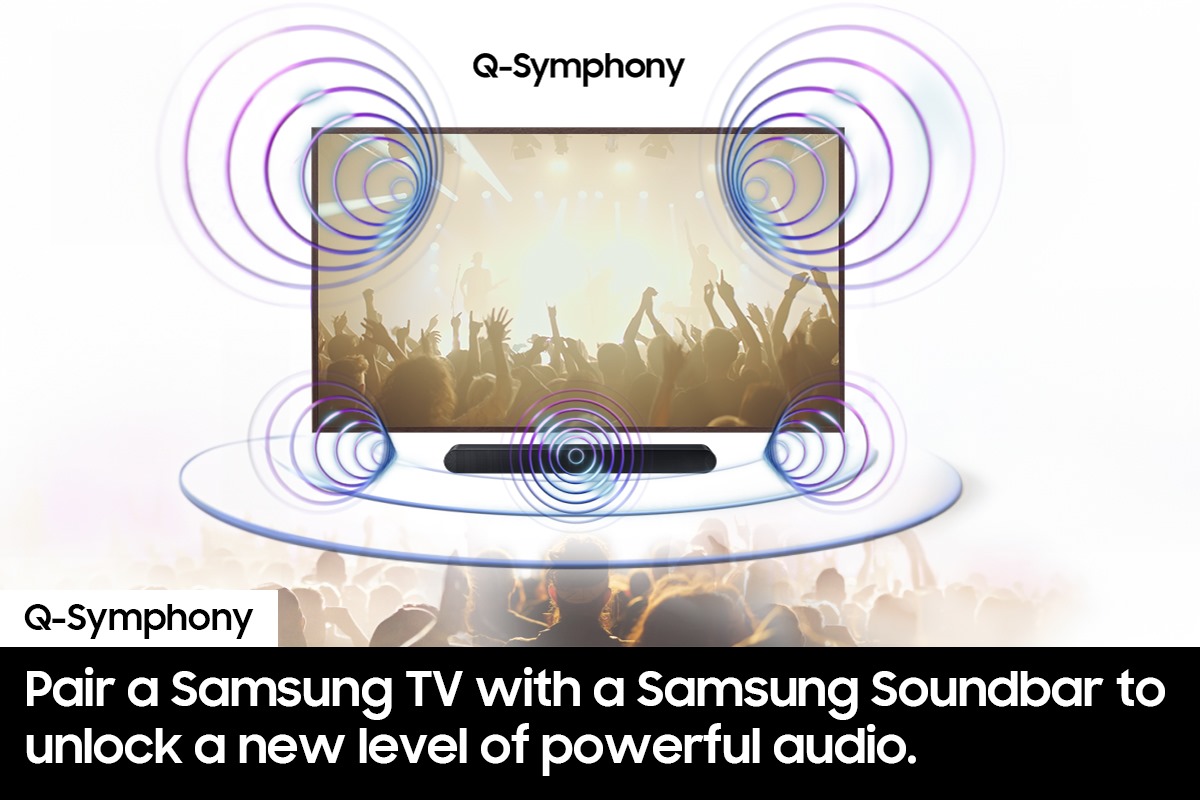 S-series All-in-one 5.0ch. Wireless Dolby ATMOS Soundbar w/ Q-Symphony / HW-S60D