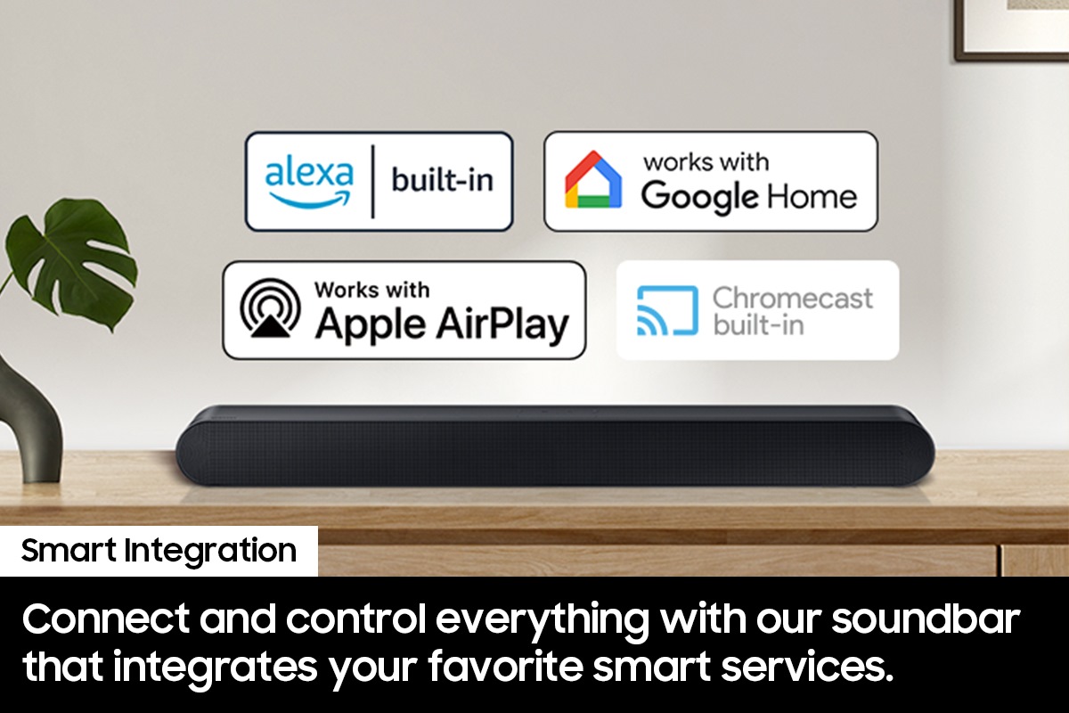 Thumbnail image of S-series All-in-one 5.0ch. Wireless Dolby ATMOS Soundbar w/ Q-Symphony / HW-S60D