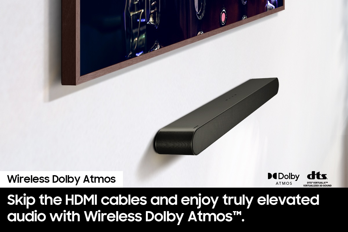 Thumbnail image of S-series All-in-one 5.0ch. Wireless Dolby ATMOS Soundbar w/ Q-Symphony / HW-S60D