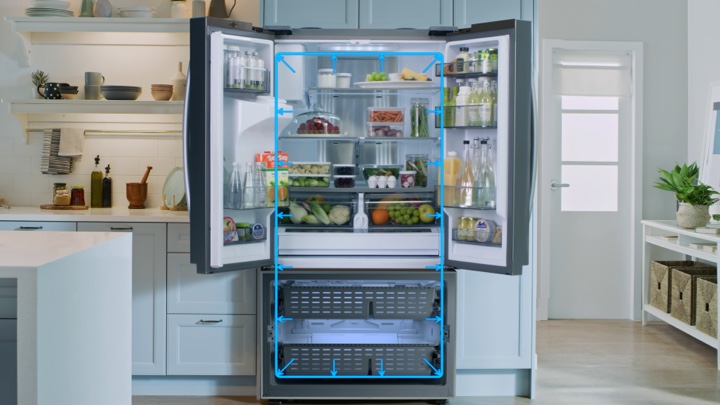 Samsung Refrigerators - Full Depth French Door Family Hub 30 Cu Ft