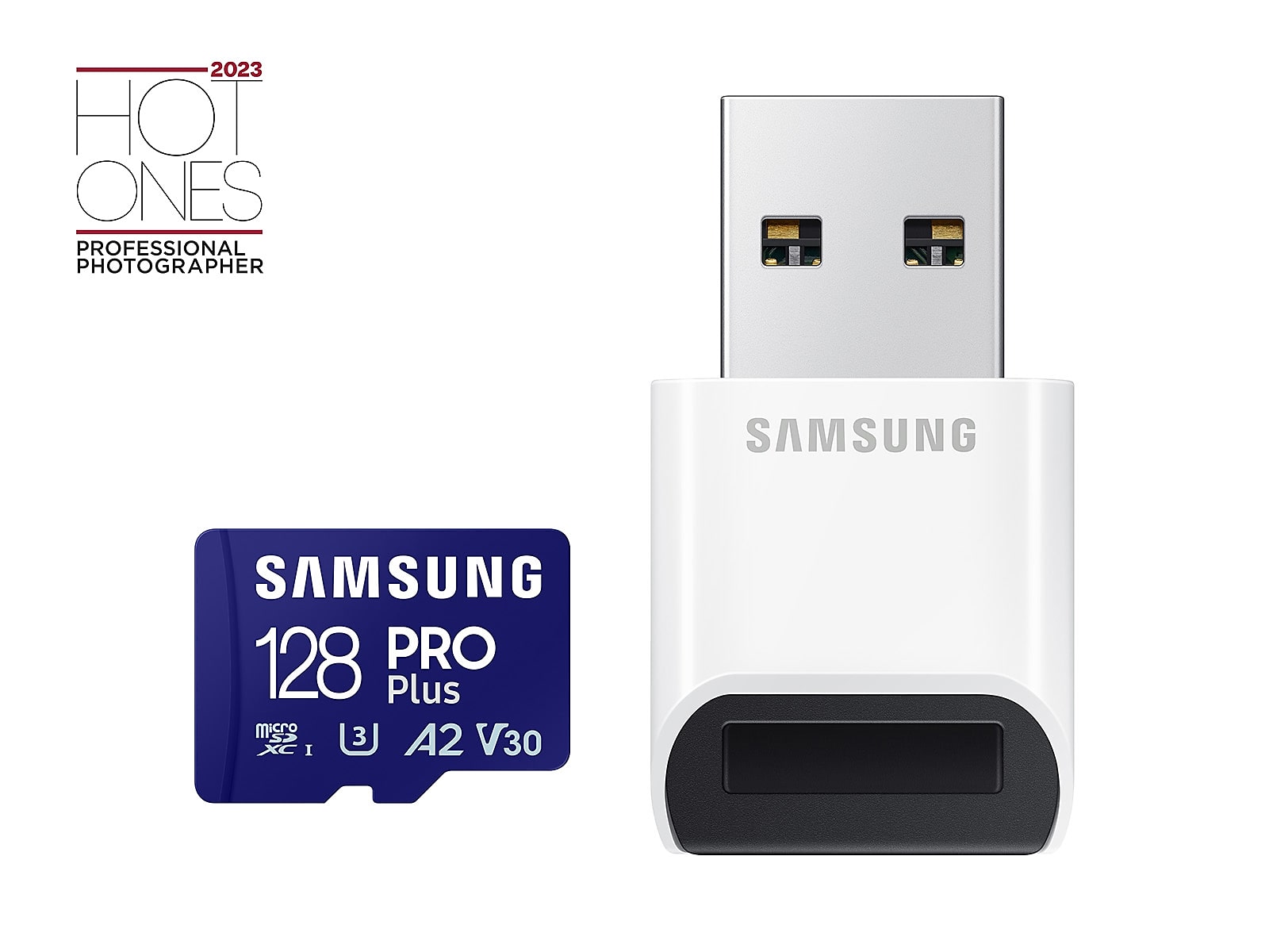 Samsung PRO Plus + Reader microSDXC 128GB(MB-MD128SB/AM)