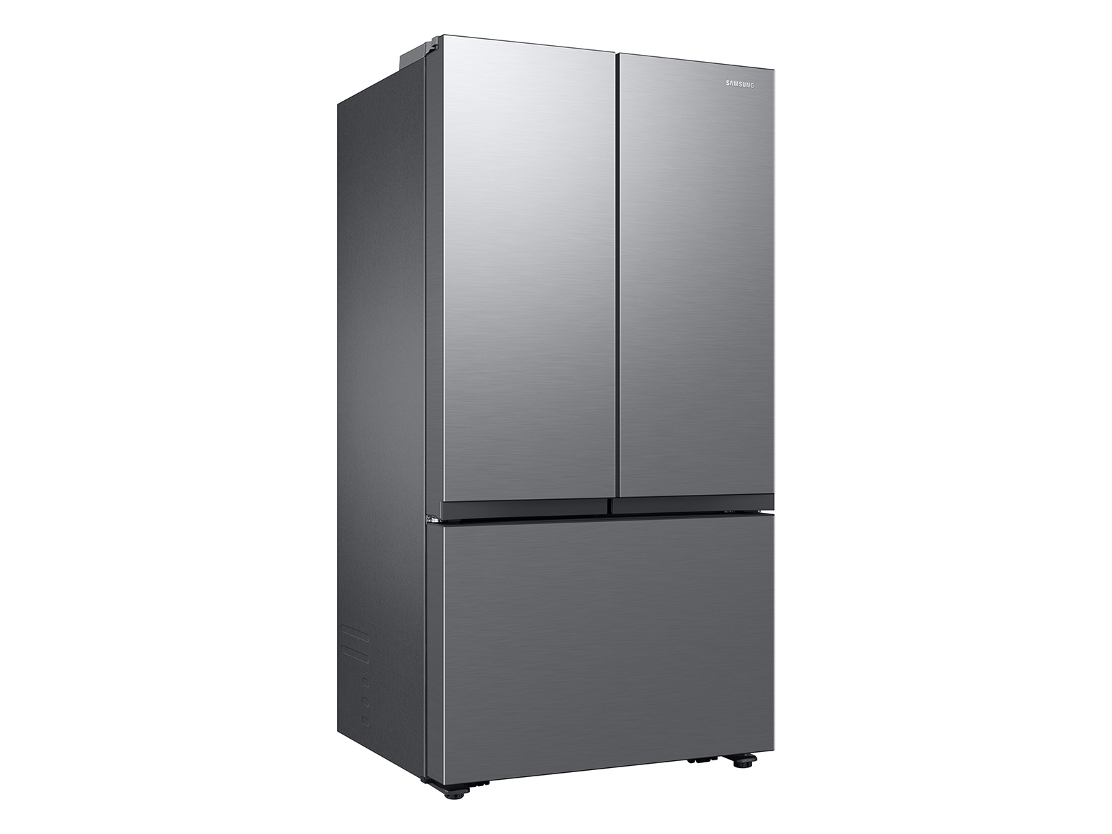 27 cu. ft. Counter Depth Mega Capacity 3-Door French Door Refrigerator with Dual Auto Ice Maker in a Stainless Look | Best Buy Exclusive