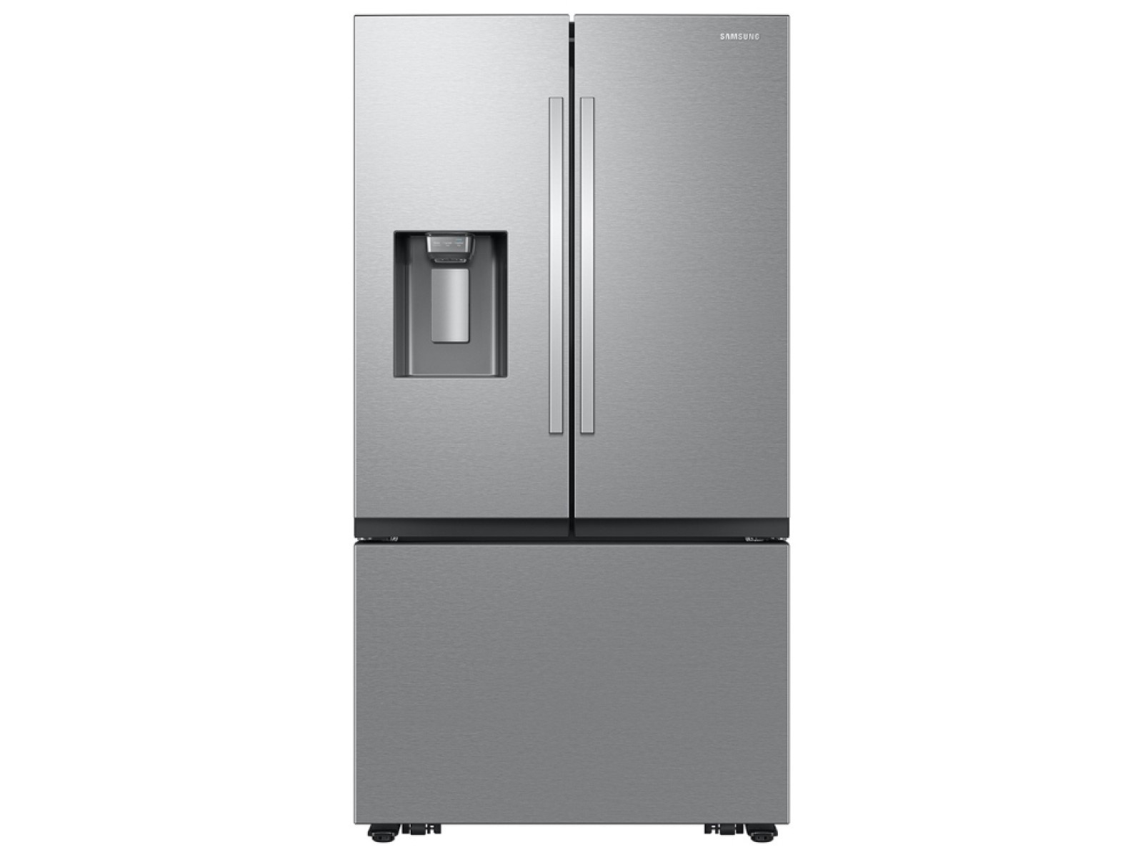 30 cu. ft. Samsung Capacity with Stainless in French US Four Door Refrigerator Ice 4-Door | Mega of Steel Types