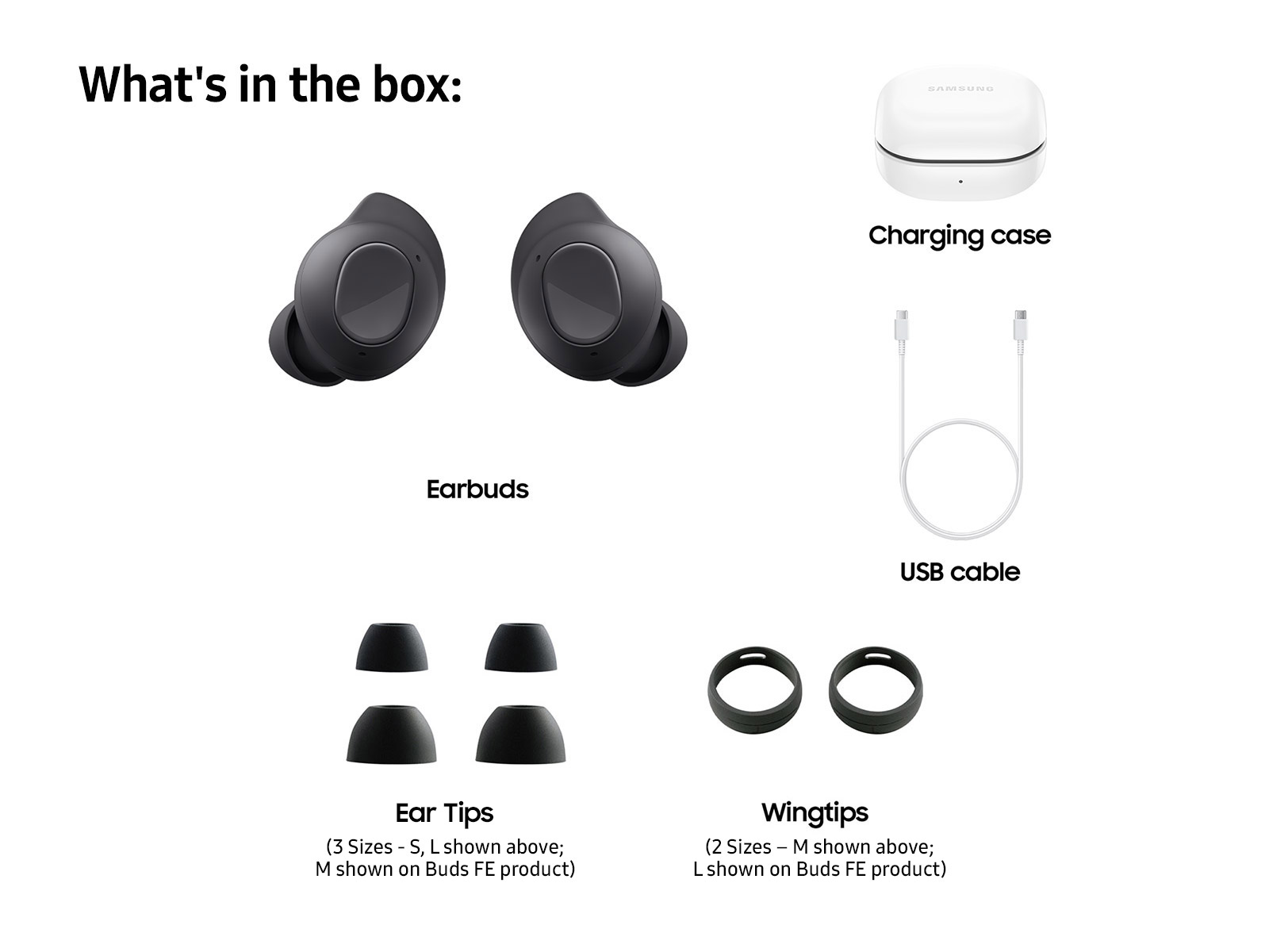 Thumbnail image of Galaxy Buds FE, Graphite