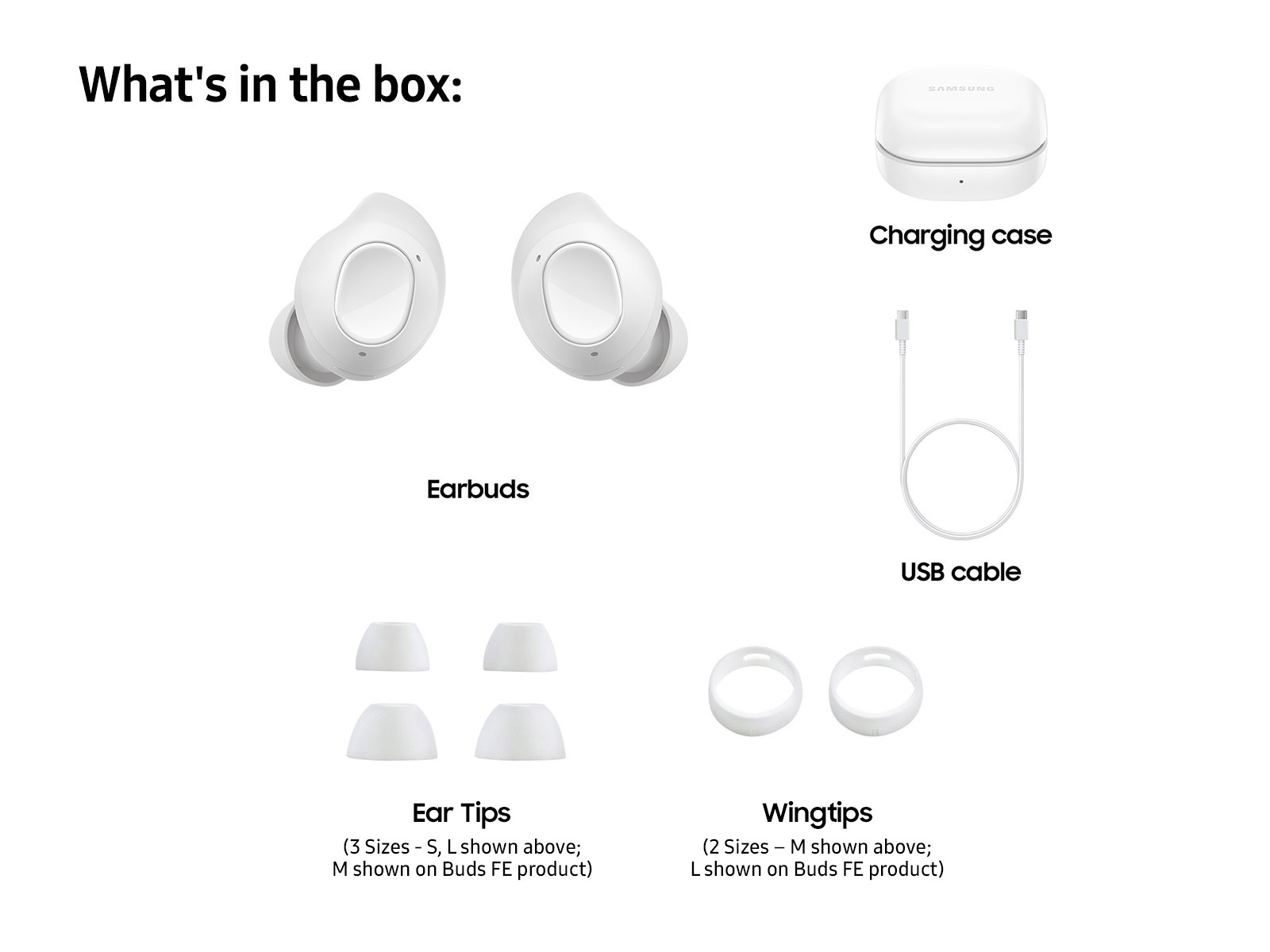 SAMSUNG Galaxy Buds, Black (Charging Case Included) 
