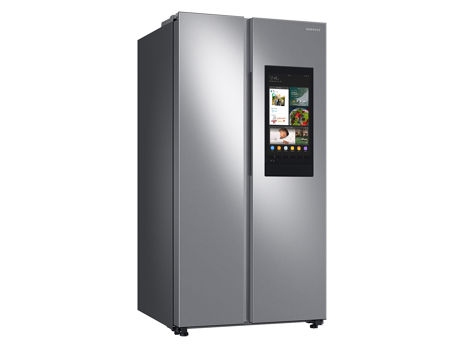 27.3 cu. ft. Smart SidebySide Refrigerator with Family Hub™ in Stainless Steel Refrigerators