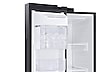 Thumbnail image of 27.3 cu. ft. Smart Side-by-Side Refrigerator with Family Hub&trade; in Black Stainless Steel