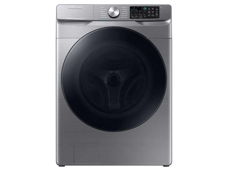 4.5 cu. ft. Large Capacity Smart Front Load Washer with Super Speed Wash in  Platinum Washers - WF45B6300AP/US