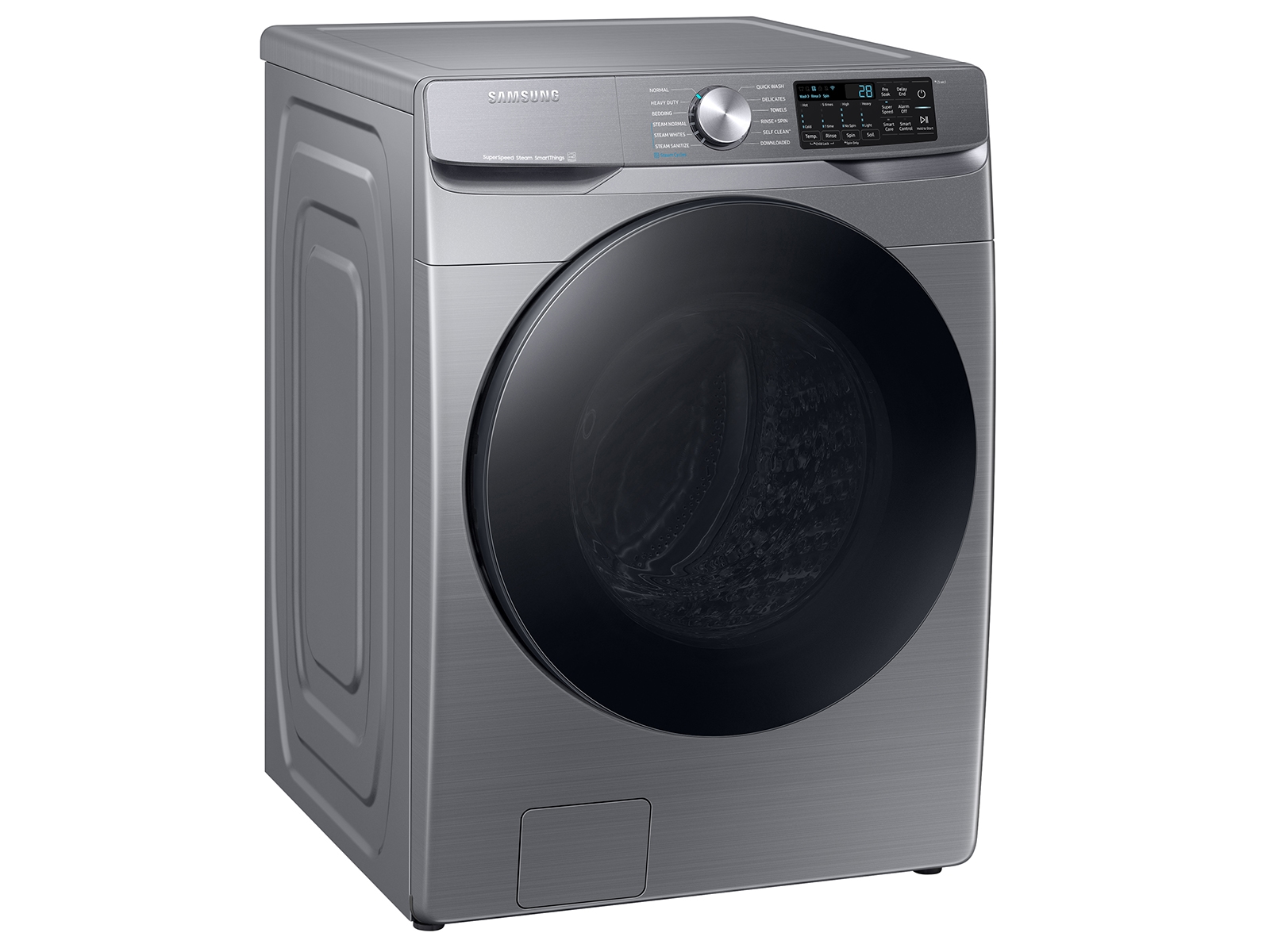 Thumbnail image of 4.5 cu. ft. Large Capacity Smart Front Load Washer with Super Speed Wash in Platinum