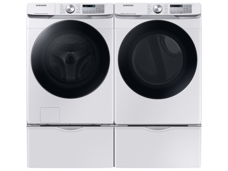 4.5 cu. ft. Large Capacity Smart Front Load Washer with Super Speed Wash - White